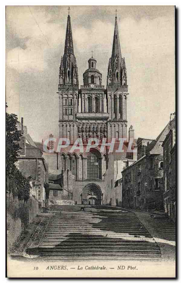 CPA Angers La Cathedrale