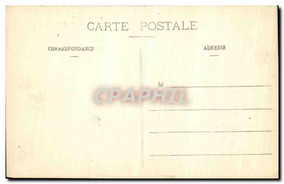 CPA Angers Ruines Toussaint Femmes — Rückseite