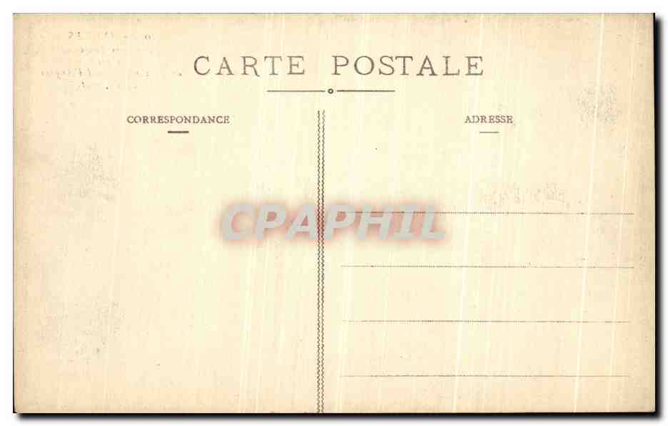 CPA Angers Les Ruines Toussaint Vue Prise de l avenue David d Angers — Rückseite