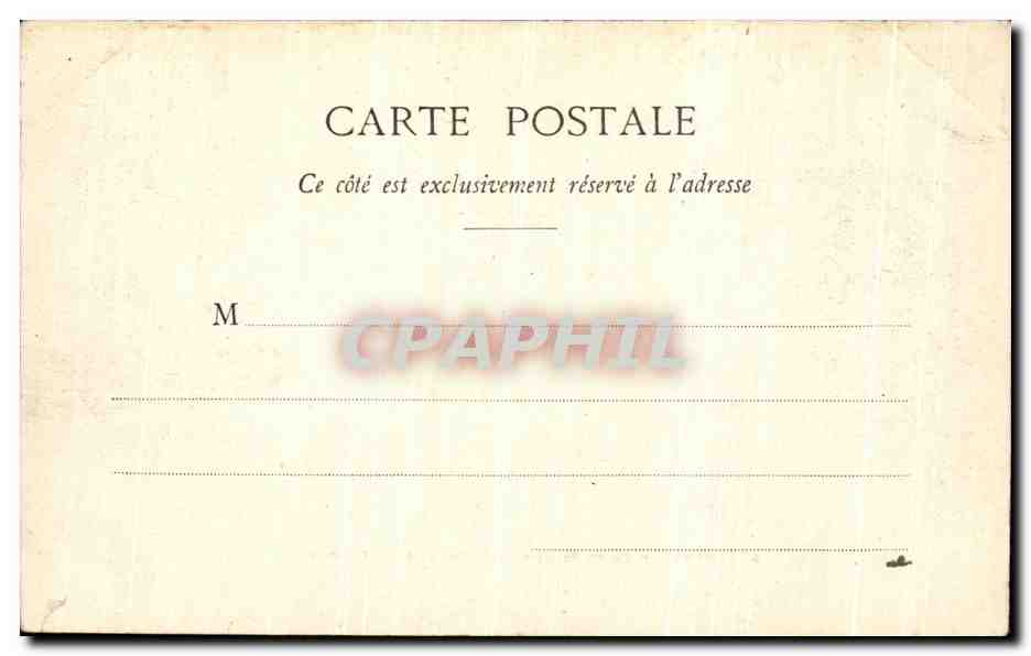CPA Nancy Place Stanislas Grilles Jean Lamour  — Verso