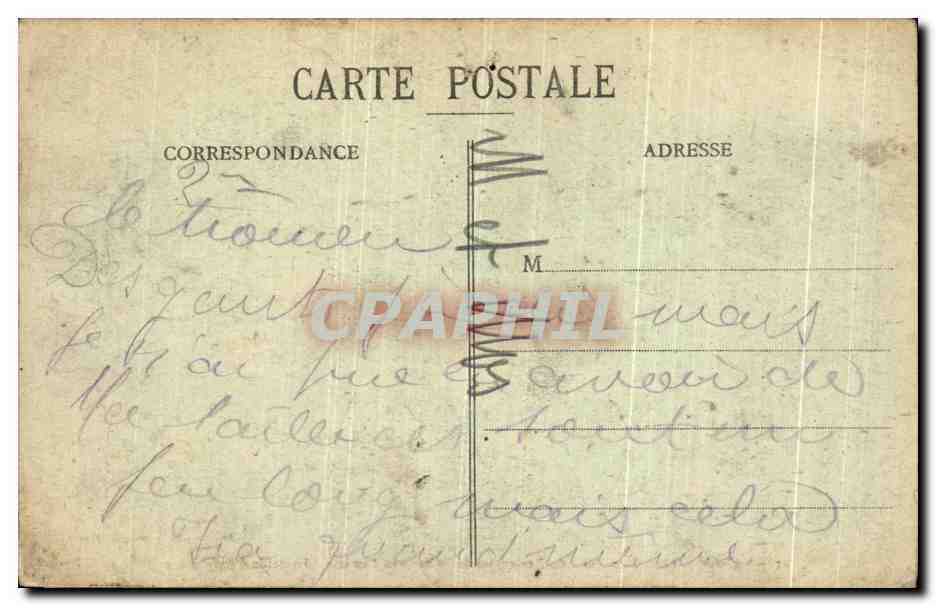 CPA Nancy Place Stanislas Grilles en fer forge de Jean Lamour Fontaine d Amphitrite — Verso