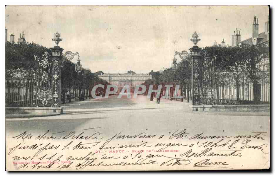 CPA Nancy Place De La Carriere