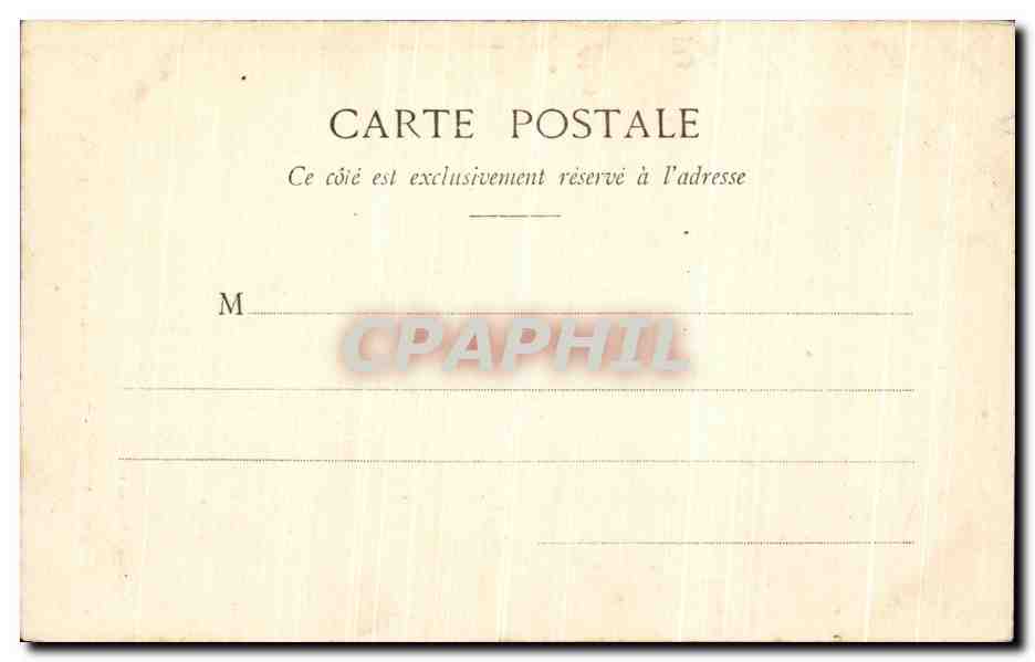 Tombeau de la Reine C. Opalinska — Nancy — Phototypie A. Bergeret & Cie, Nancy — Rückseite