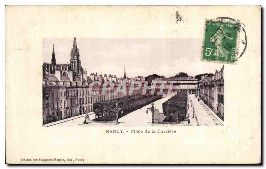 CPA Nancy Place de la Carriere