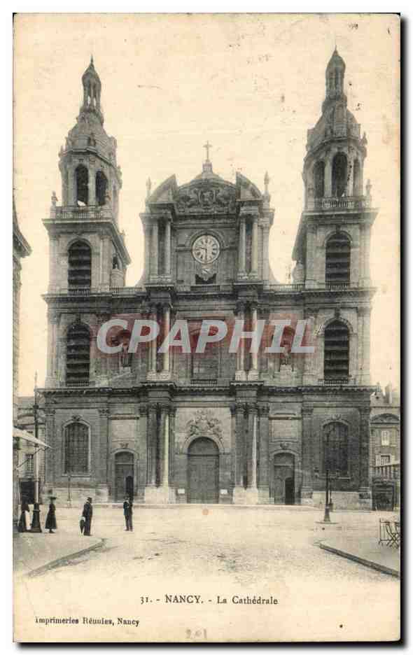 CPA Nancy La Cathedrale