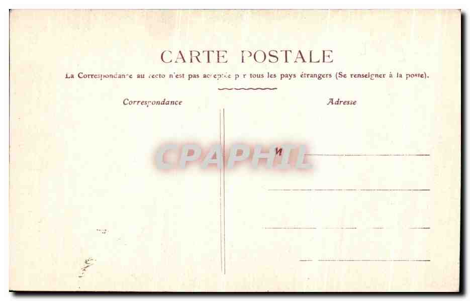 CPA Nancy Eglise de Bonsecours Mausolee de Catherine Opalinska Femme de Stanislas  — Verso