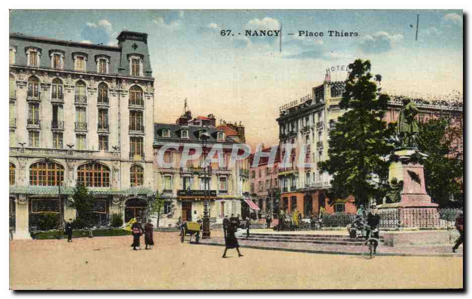 NANCY — Place Thiers — Éditeur C. Lardier, n°67