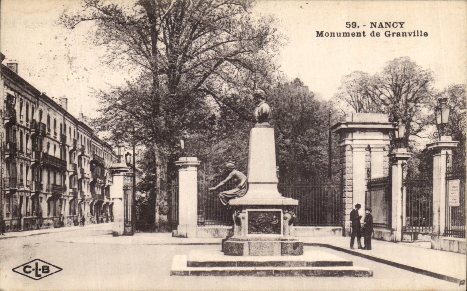 CPA Nancy Monument de Granville