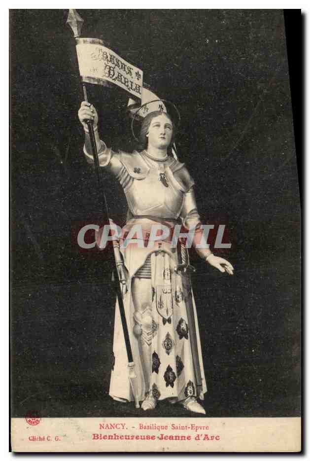 CPA Nancy Basilique Saint Epvre Bienheureuse Jeanne d arc
