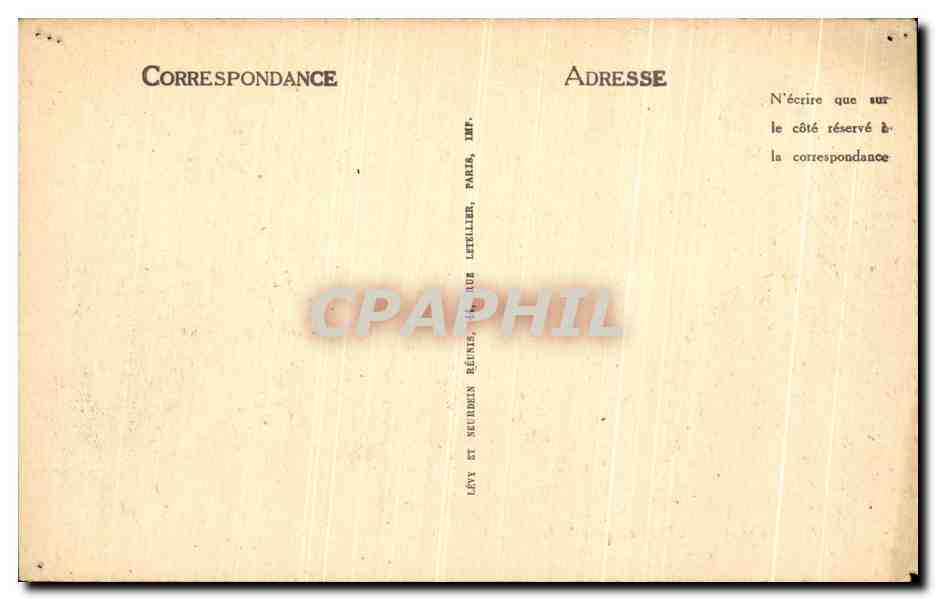 CPA Nancy L Arc De Triomphe  — Verso