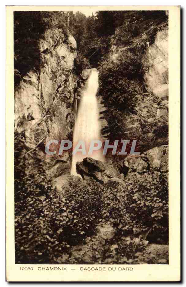 CPA Chamonix Cascade Du dard 