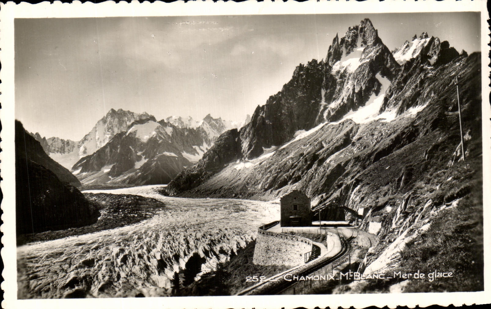 CPA Chamonix Mont Blanc Mer de Glace 