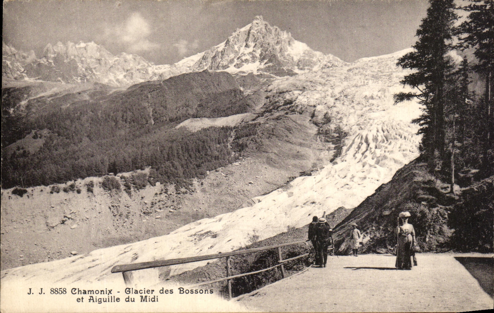 CPA Chamonix Glacier des Bossons