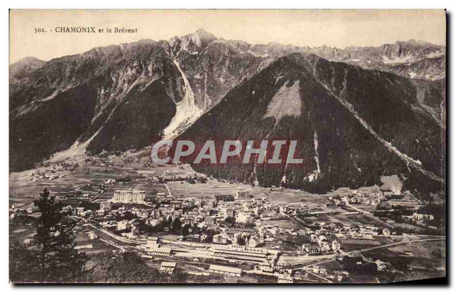 CPA Chamonix et Le Brevent 