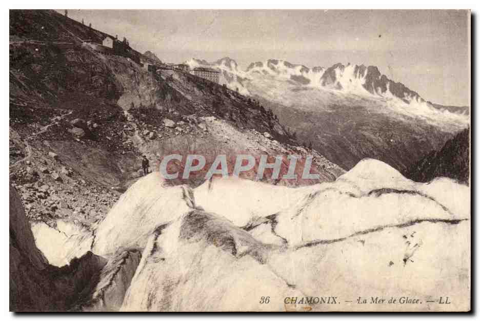 CPA Chamonix La Mer de Glace