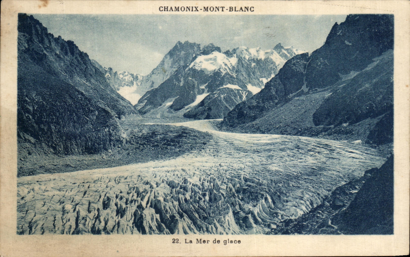 CPA Chamonix La Mer de Glace