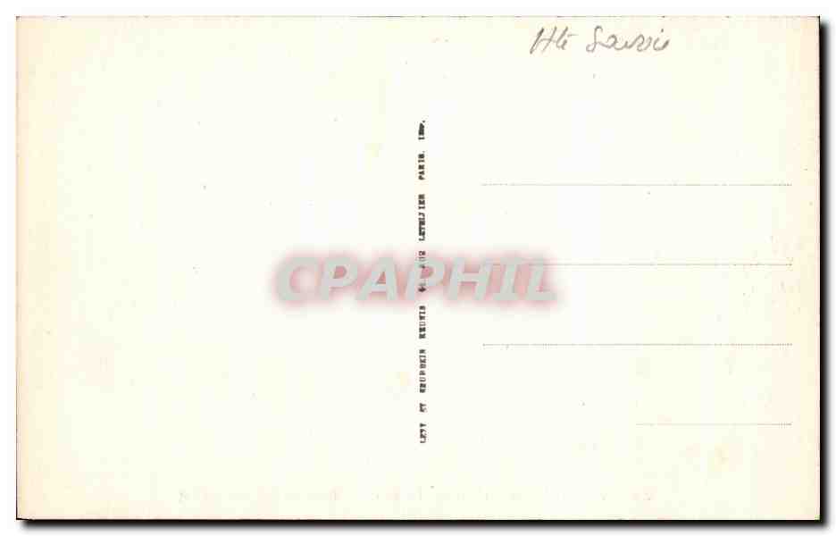 CPA Thonon les Bains Le Port Rive et le Lac — Verso