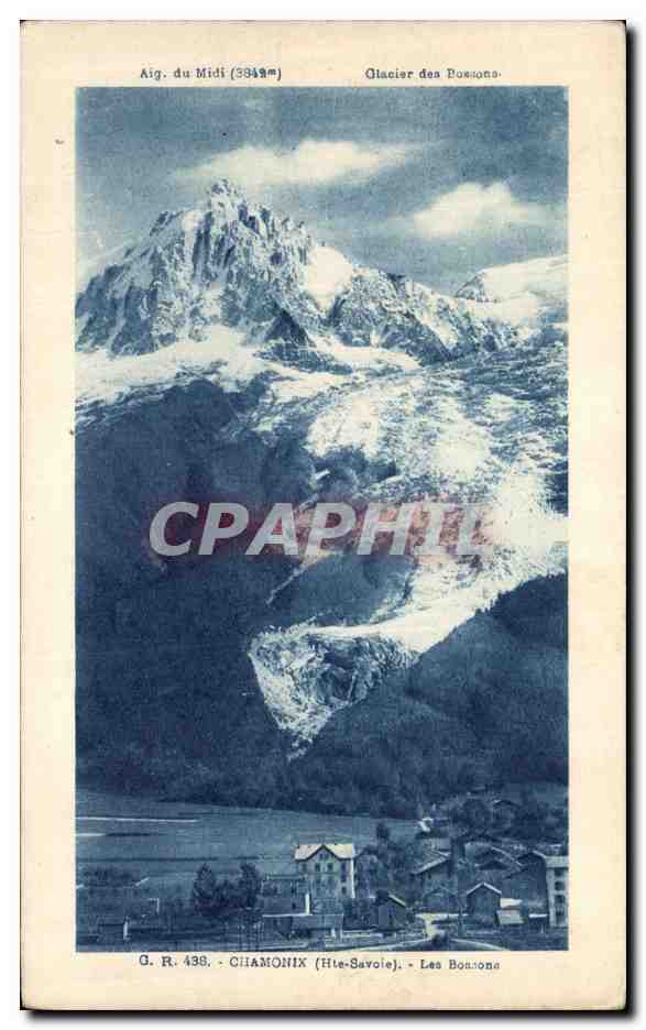 CPA Chamonix Les Bossons