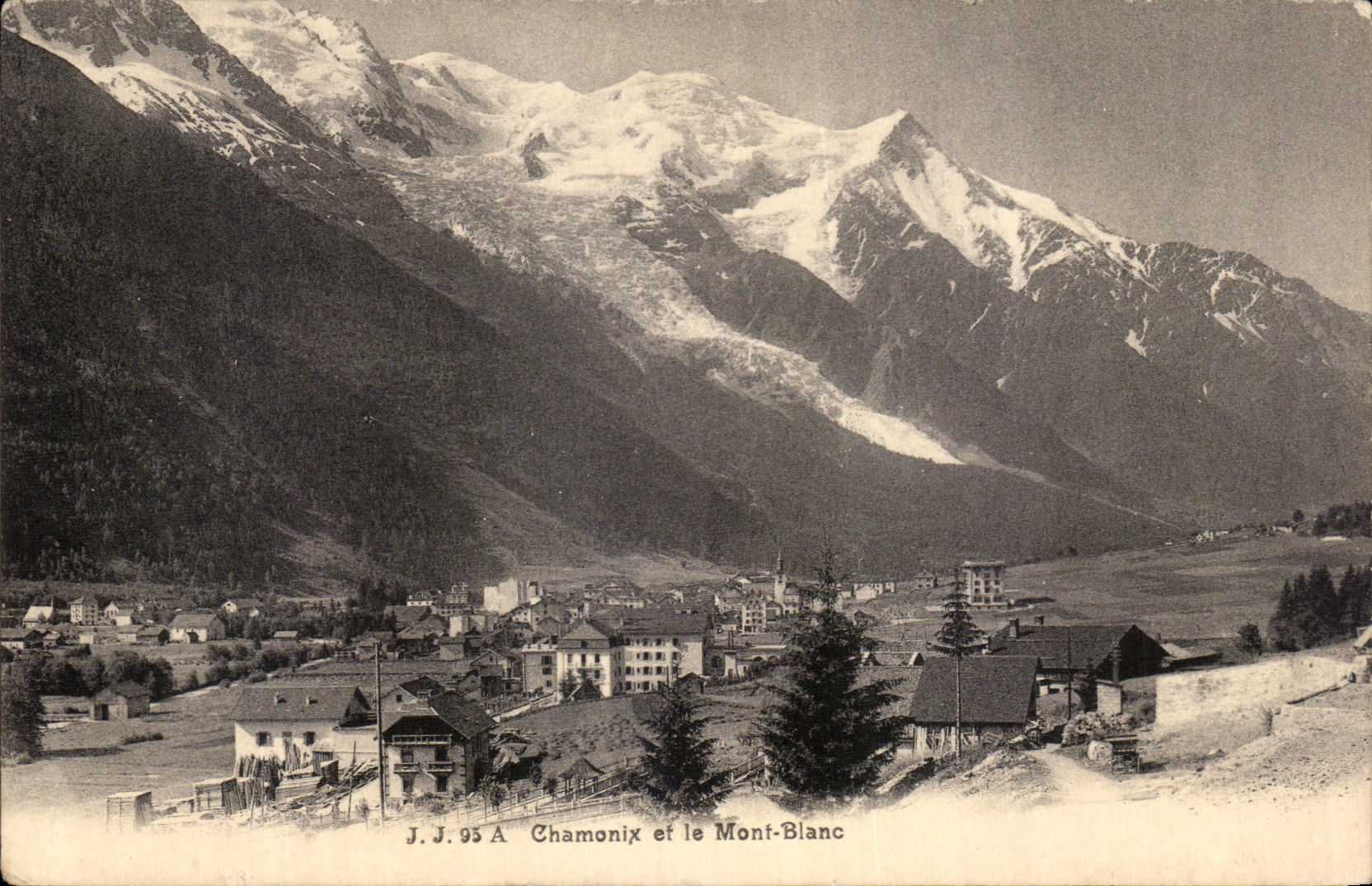 CPA Chamonix et le Mont Blanc
