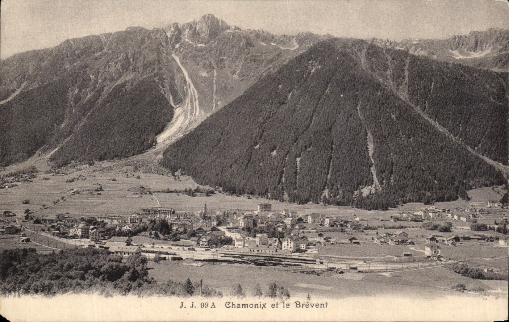 CPA Chamonix et le Brevent