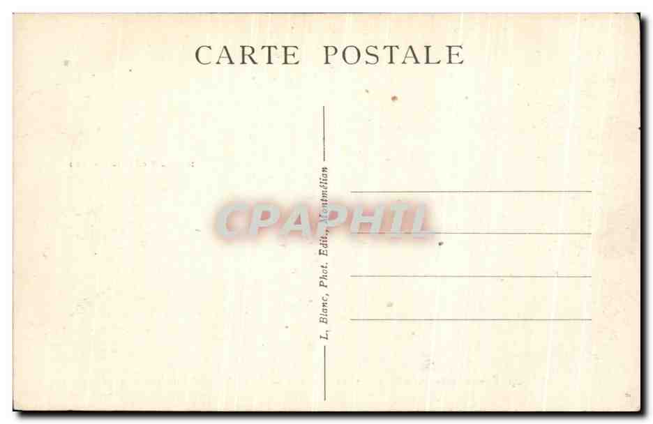 CPA Savoie Tourisme Chambery Challes Les Eaux Chapelle St Michel — Rückseite