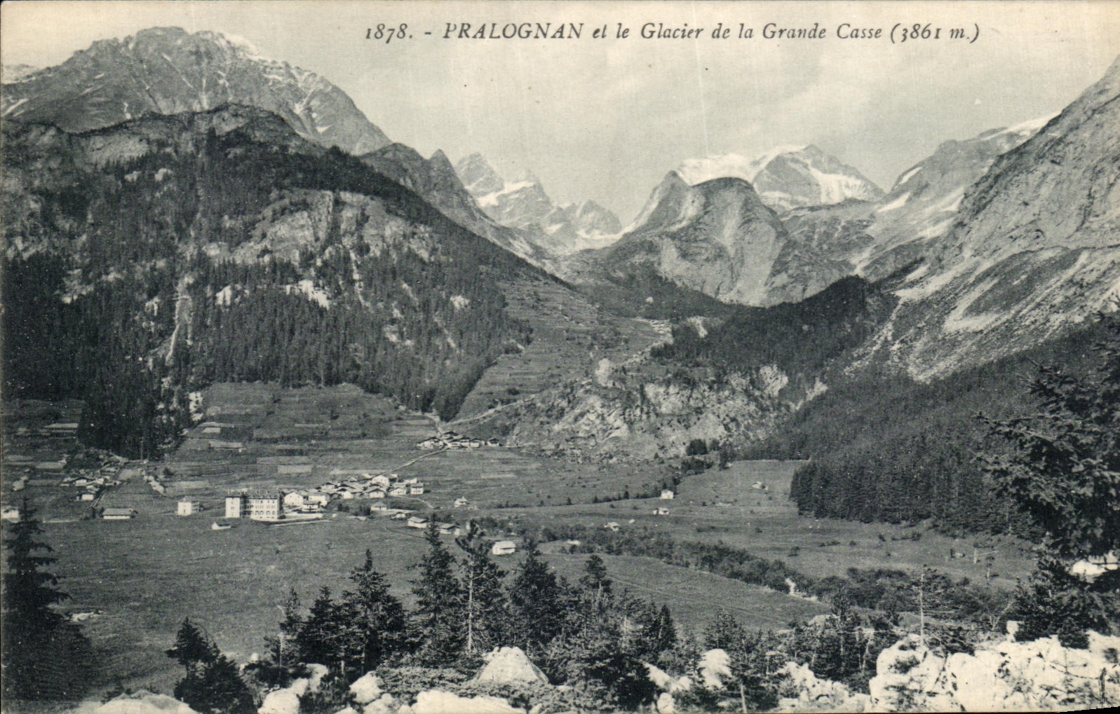 CPA Pralognan et le Glacier de la Grasnde Casse