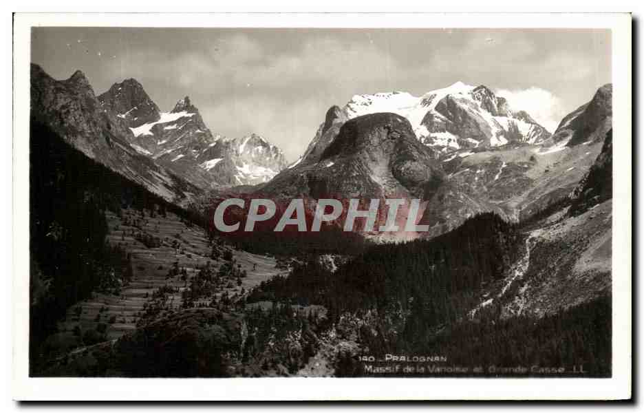 CPSM Pralognan Massif de la Vanoise et grande casse