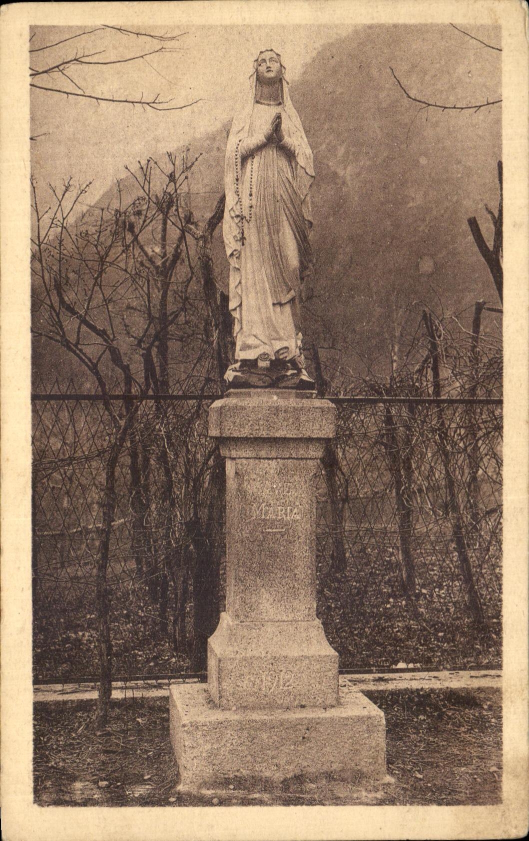 CPA Cevins La Vierge de la Cour Institution secondaire libre de Saint Paul