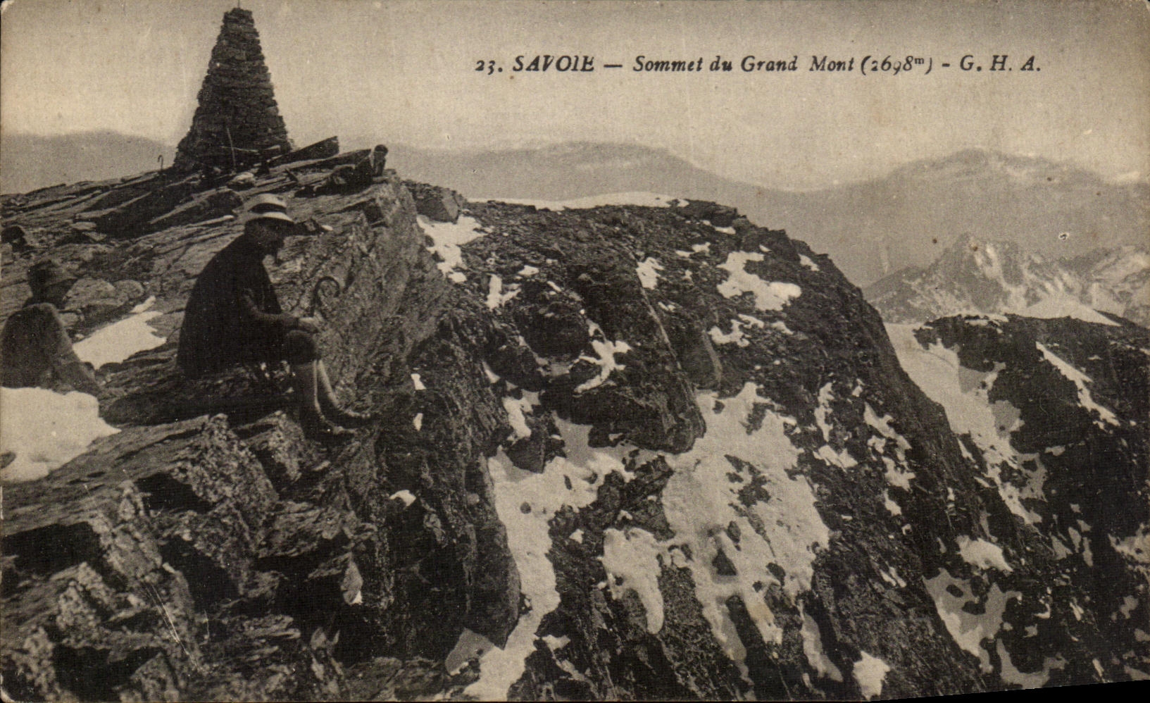 CPA Savoie Sommet du Grand Mont