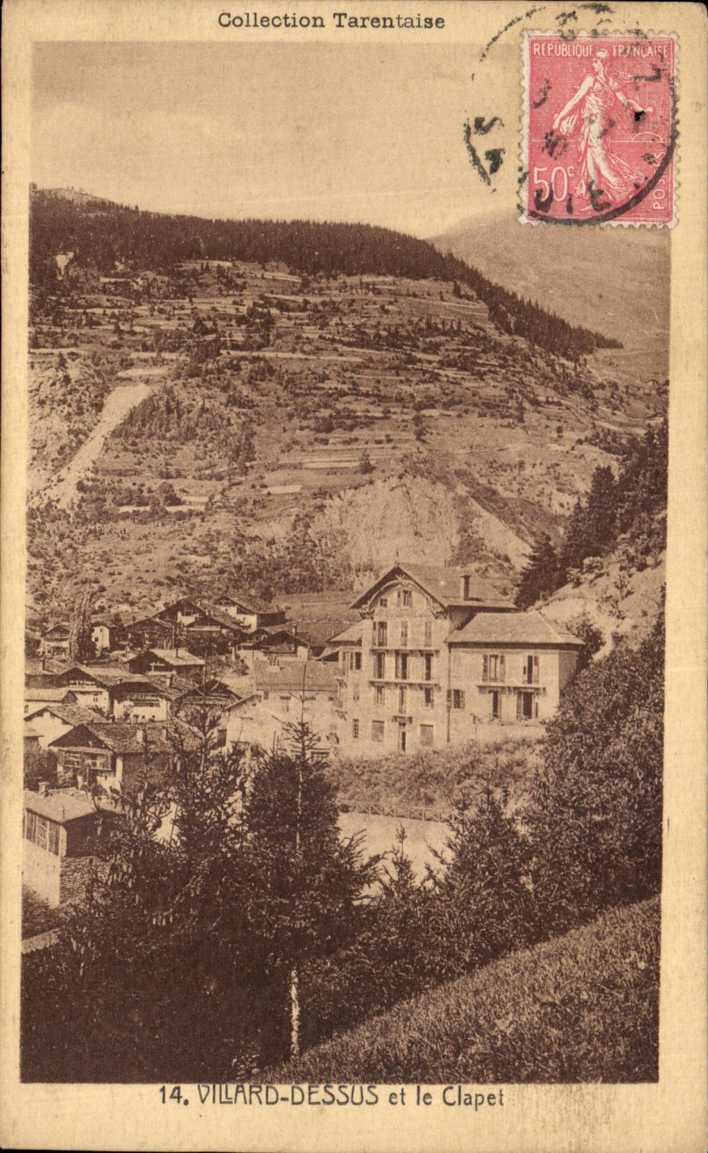 CPA Villard Dessus et le Clapet