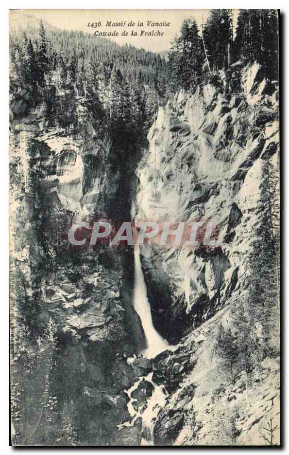 CPA Massif de la Vanoise Cassade de la Fraiche