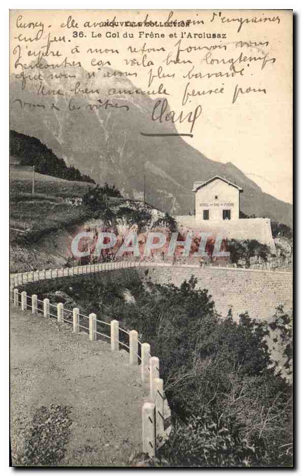 CPA Le Col du Frene et I Aroclusaz