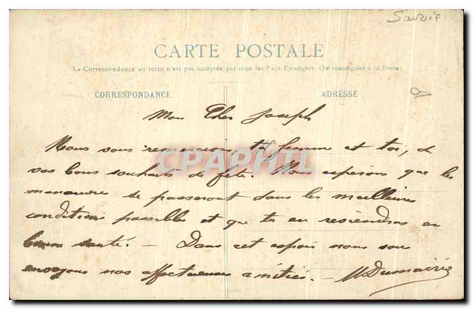 CPA Novalaise Vue Panoramique — Rückseite
