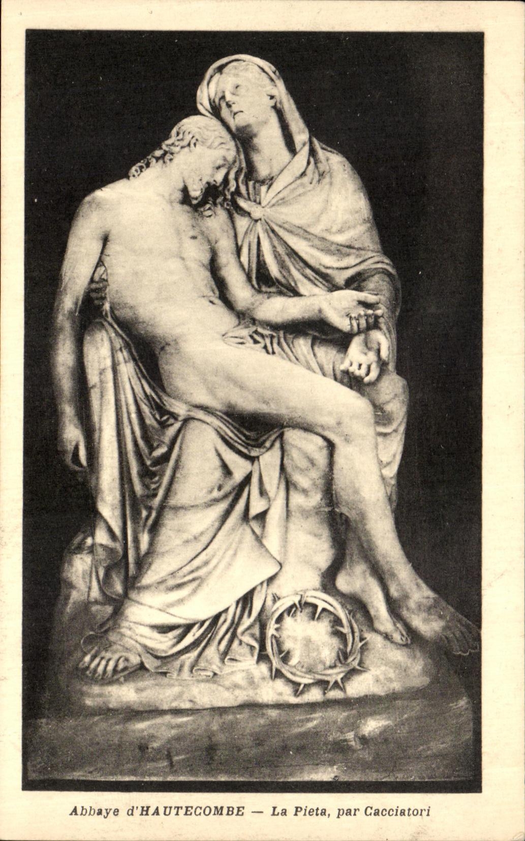 CPA Abbaye d Hautecombe La Pieta par Cacciatori