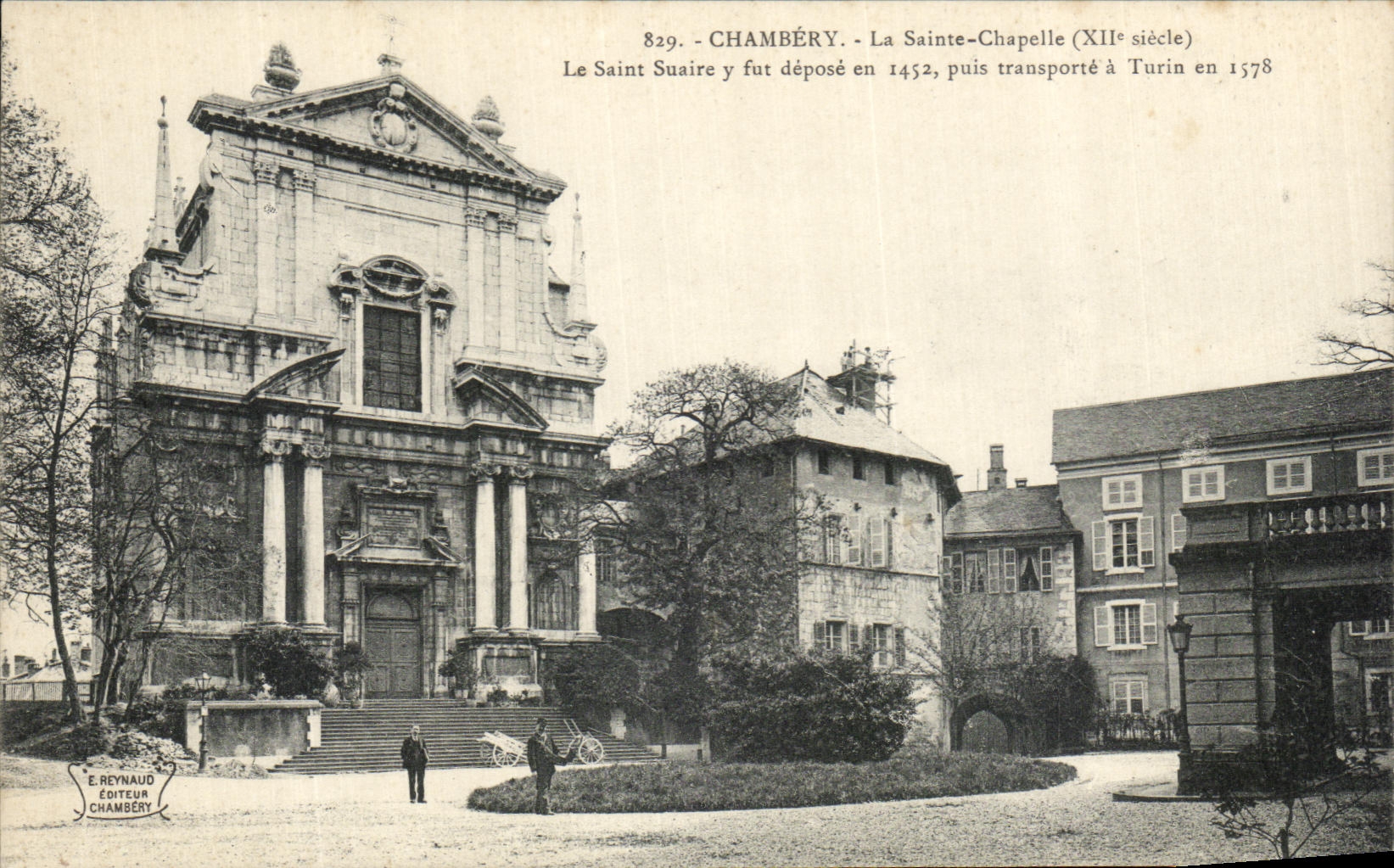 CPA Chambery La Sainte Chapelle Le Saint Suaire y fut depose en 1452