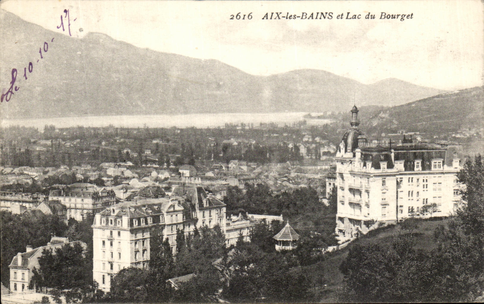CPA Aix les Bains Lac du Bourget 