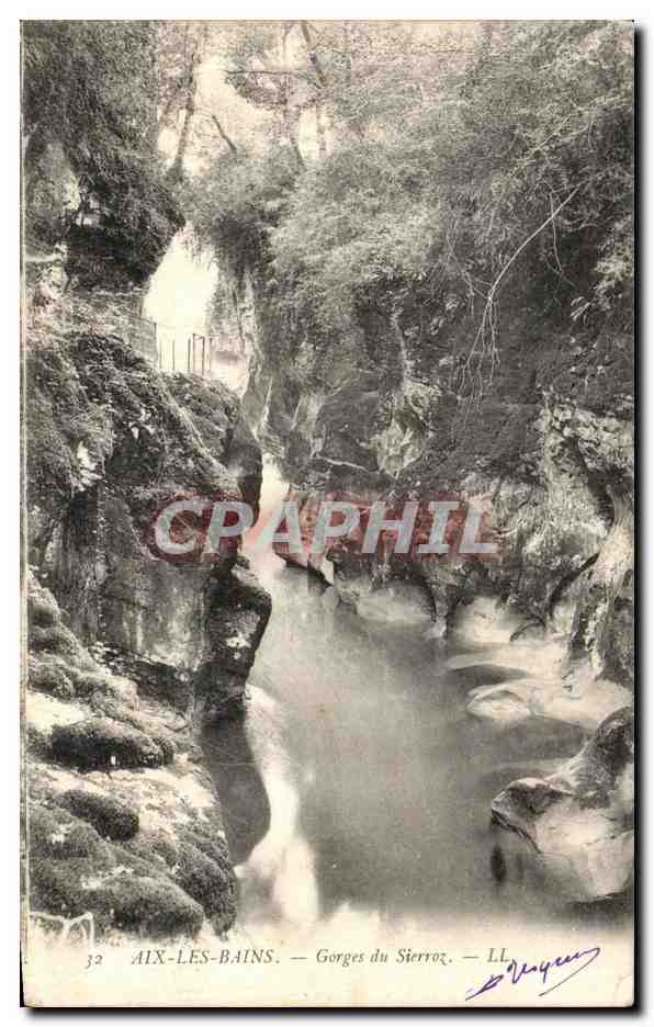 CPA Aix les Bains Gorges du Sierroz