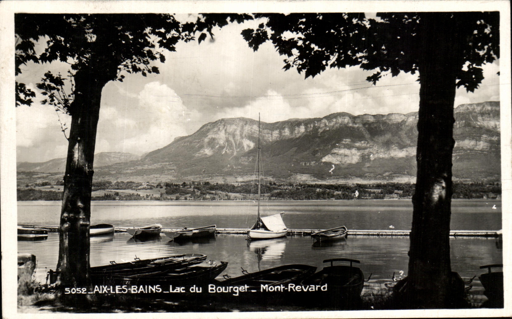 CPA Aix les Lac Du Bourget Mont Revard