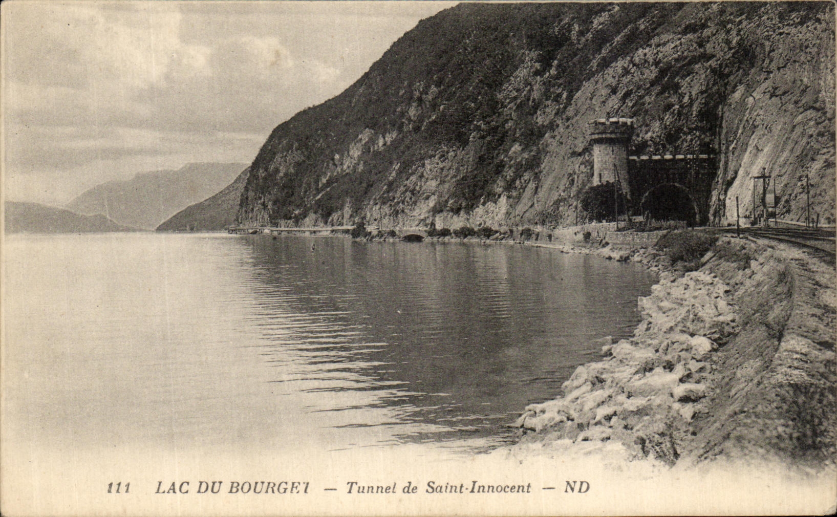 Lac du Bourget — Tunnel de Saint-Innocent — ND