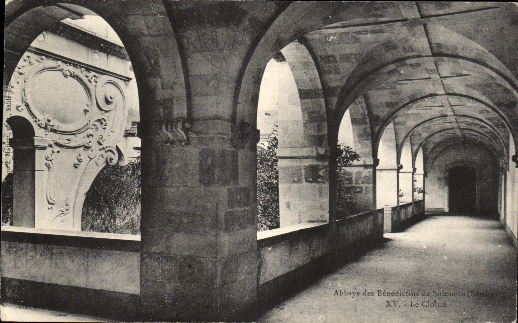 CPA Abbaye des Benedictins de Solesmes