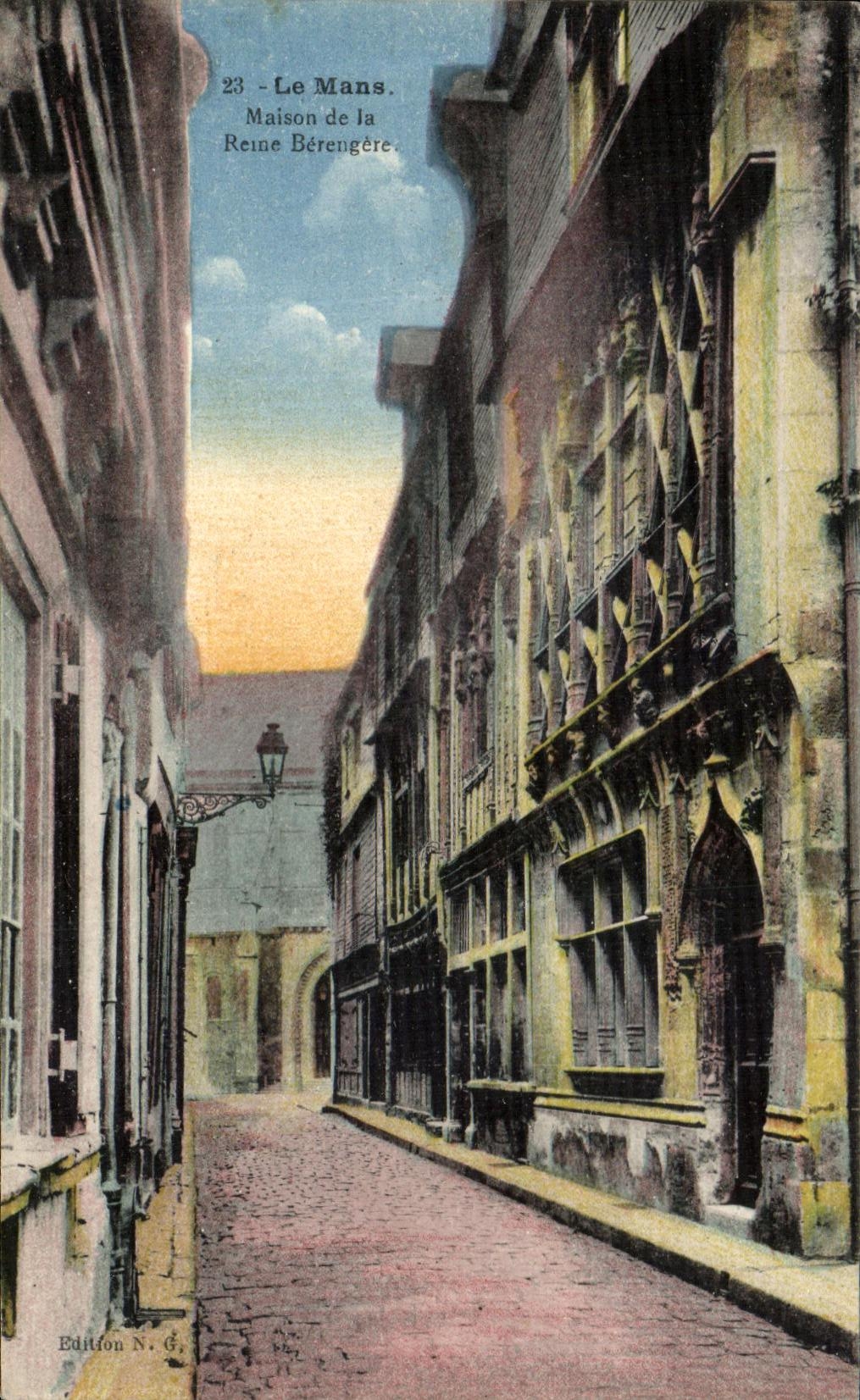 Le Mans — Maison de la Reine Bérengère — Édition N. G.