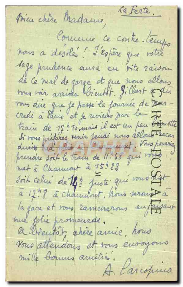 CPA Le Mans La Cathedrale St Julien La Rosace — Rückseite