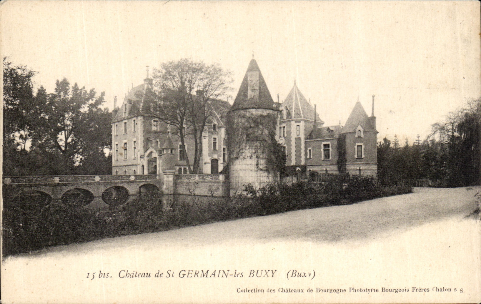CPA Chateau de St Germain les Buxy