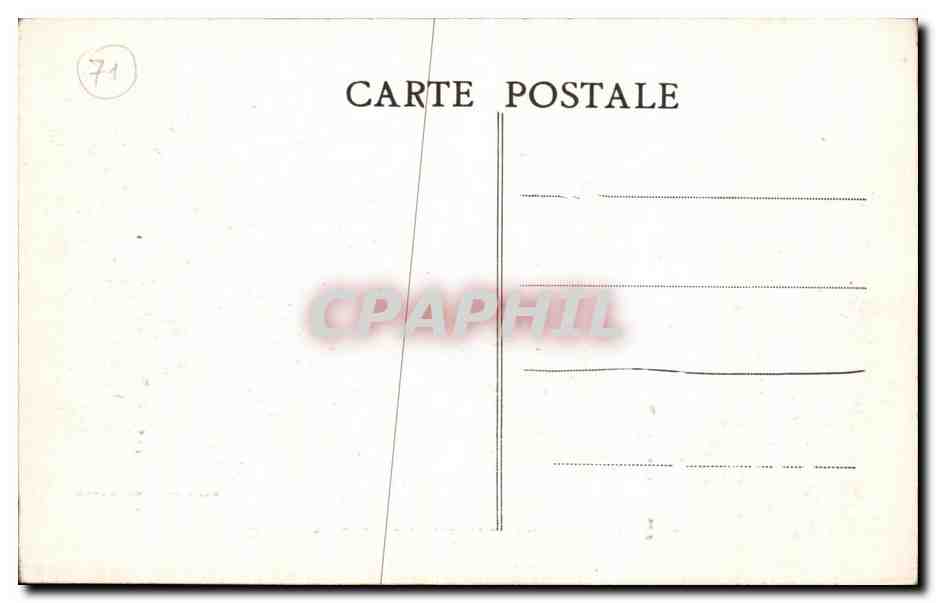 Hôtel des Balances et ses villas — avec parc et jardin — Phot. Combier - Macon — Verso