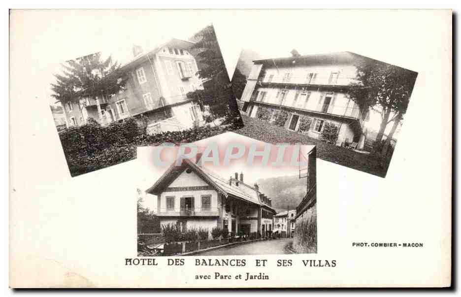 CPA Hotel Des Balances Et Ses Villas avcc Parc et Jardin