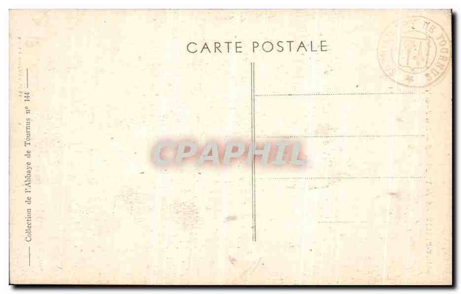 CPA Saint Philibert de Tournus Les Deux Tours Vues De L Est  — Rückseite