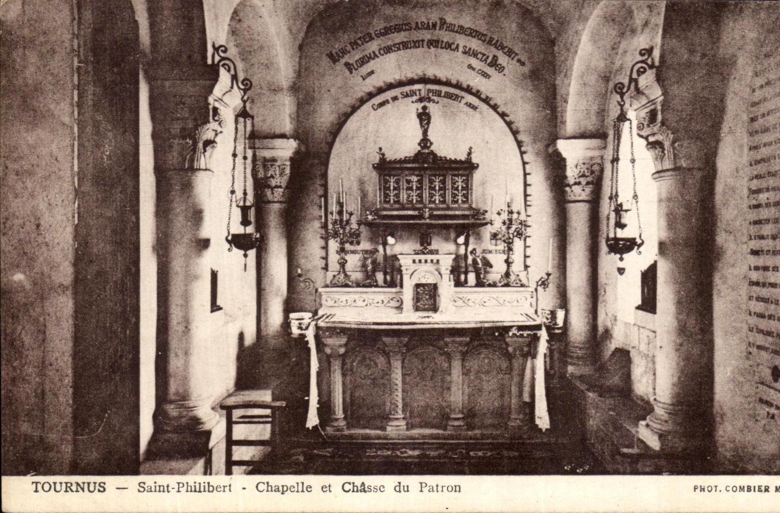 Tournus — Saint-Philibert — Chapelle et Châsse du Patron