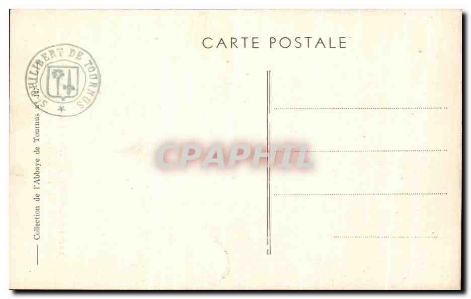 Saint-Philibert de Tournus — 5e chapiteau du déambulatoire (sud) — Phot. Combier Macon — Reverso