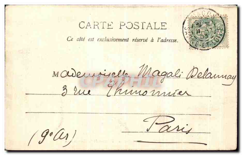 CPA Bourg Eglise De Brou Tombeau de Philibert Le Beau — Verso