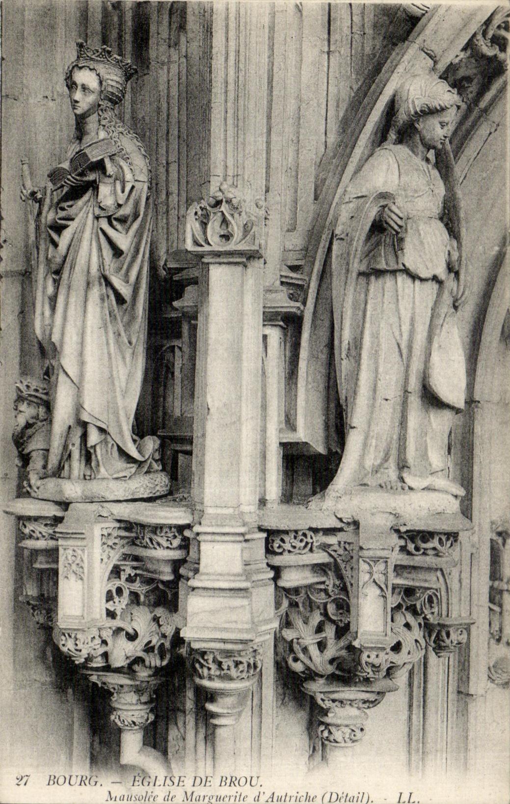 CPA Bourg Eglise De Brou Mausolee de Marguerite d Autriche 